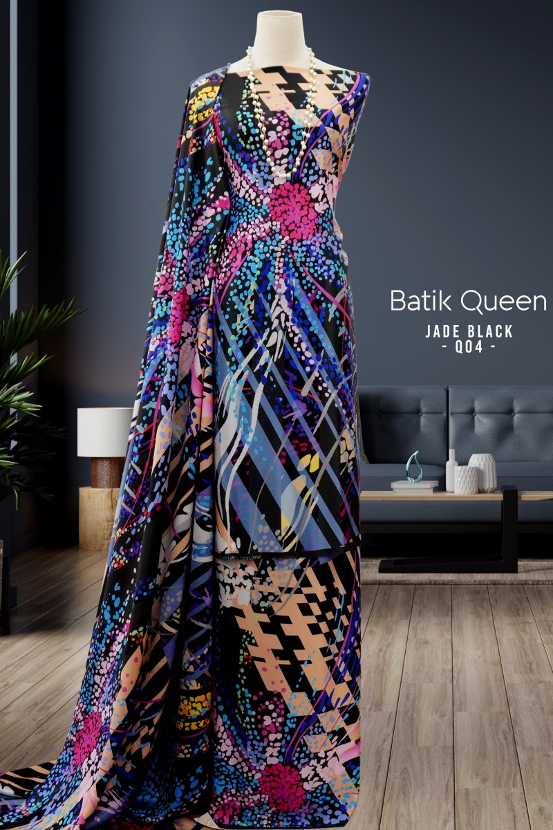 Batik Queen – Q04 [Jade Black]