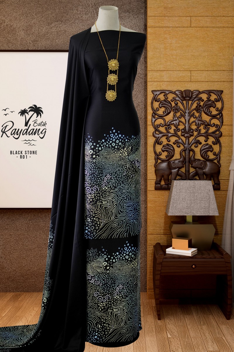 Batik Redang – R01 [Black Stone]