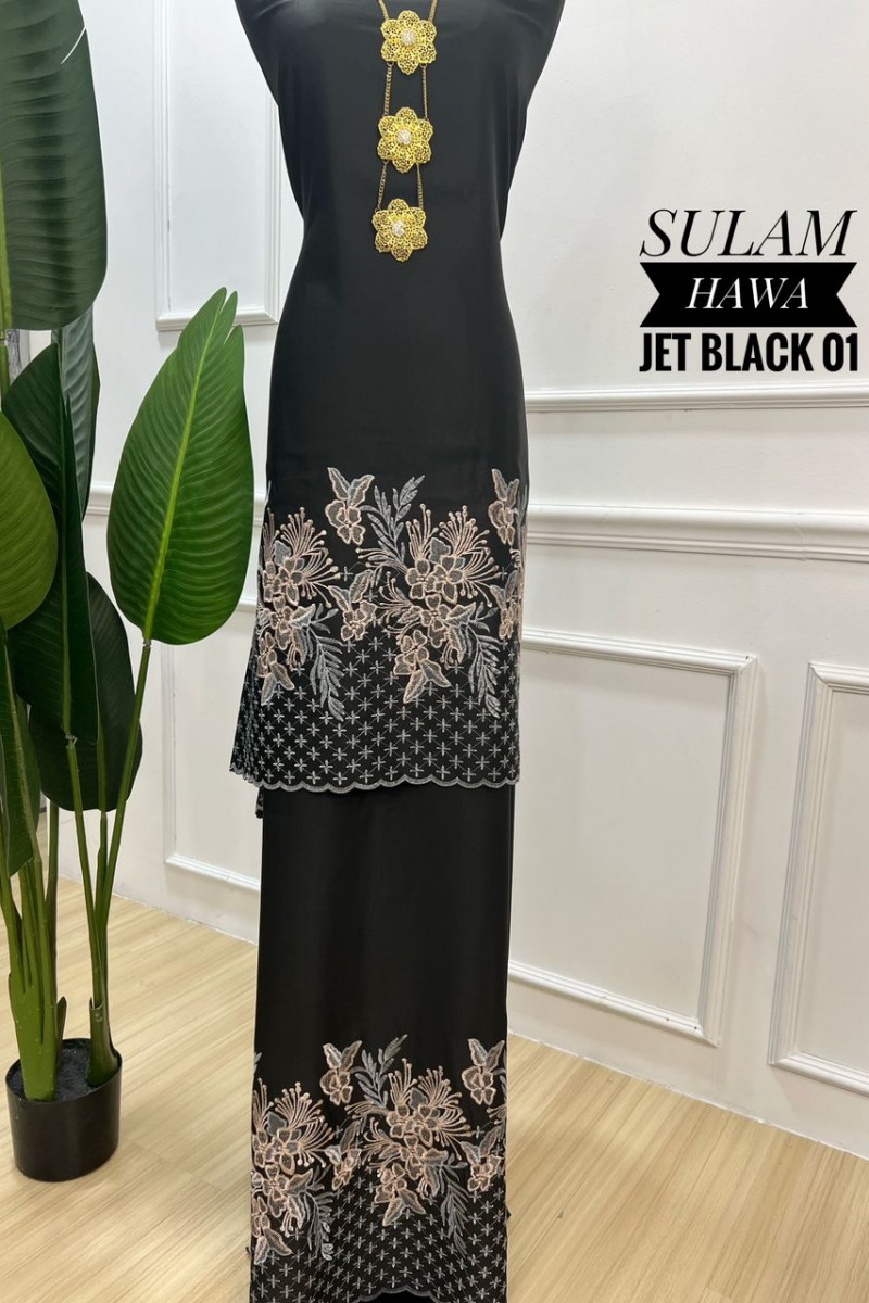 Sulam Hawa – 01 [Jet Black] 4M/Pcs