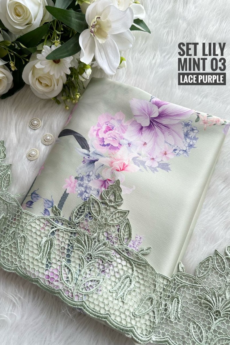 Set Lily Mint 03 – Lace Mint