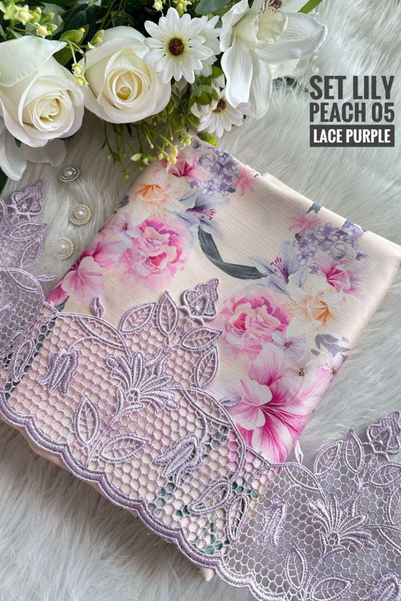 Set Lily Peach 05 – Lace Light Purple