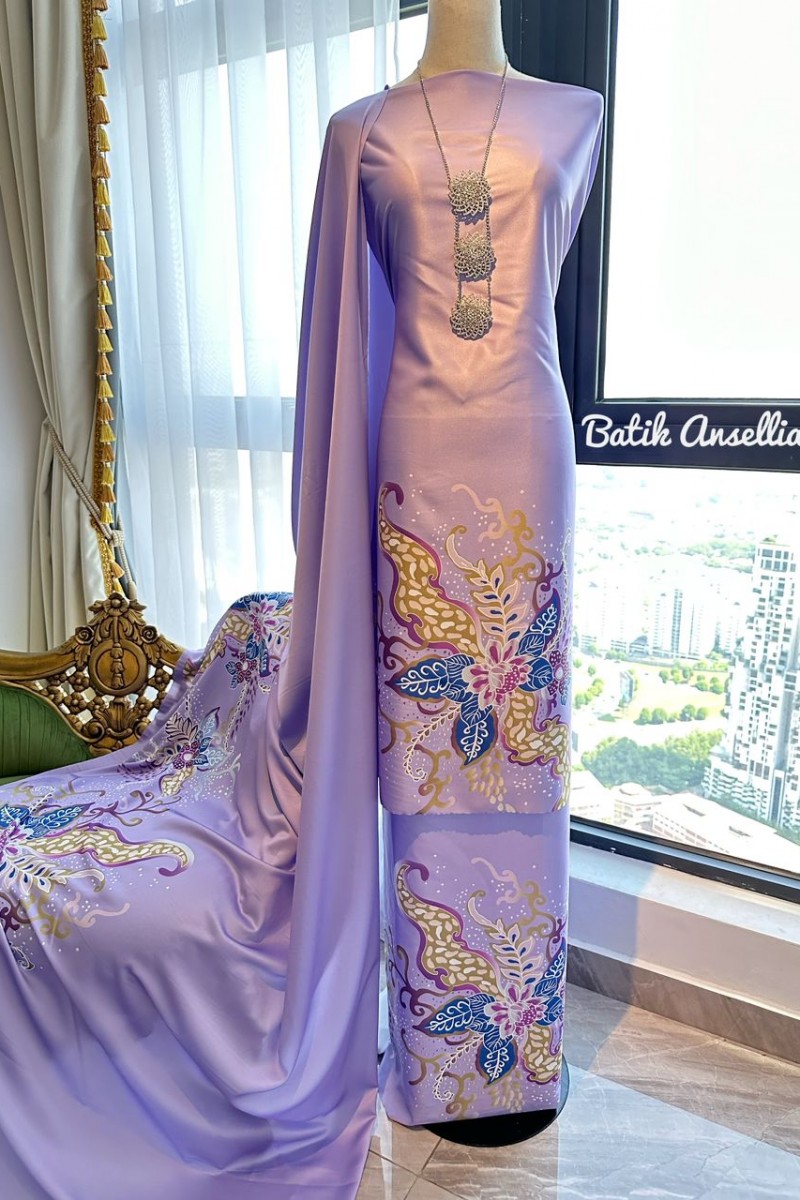 Batik Ansellia 07 [Dusty Purple]