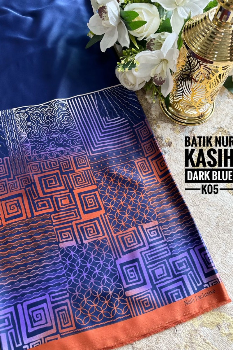 Batik Nur Kasih K05 [Dark Blue]