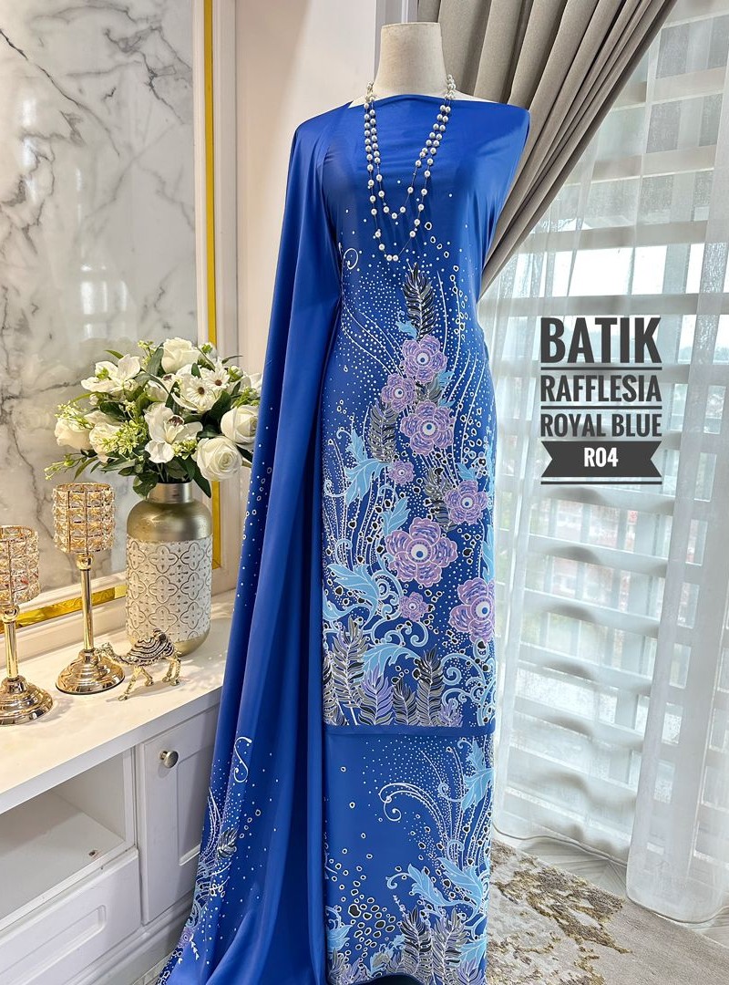 Batik Reflesia – R04 [Royal Blue]