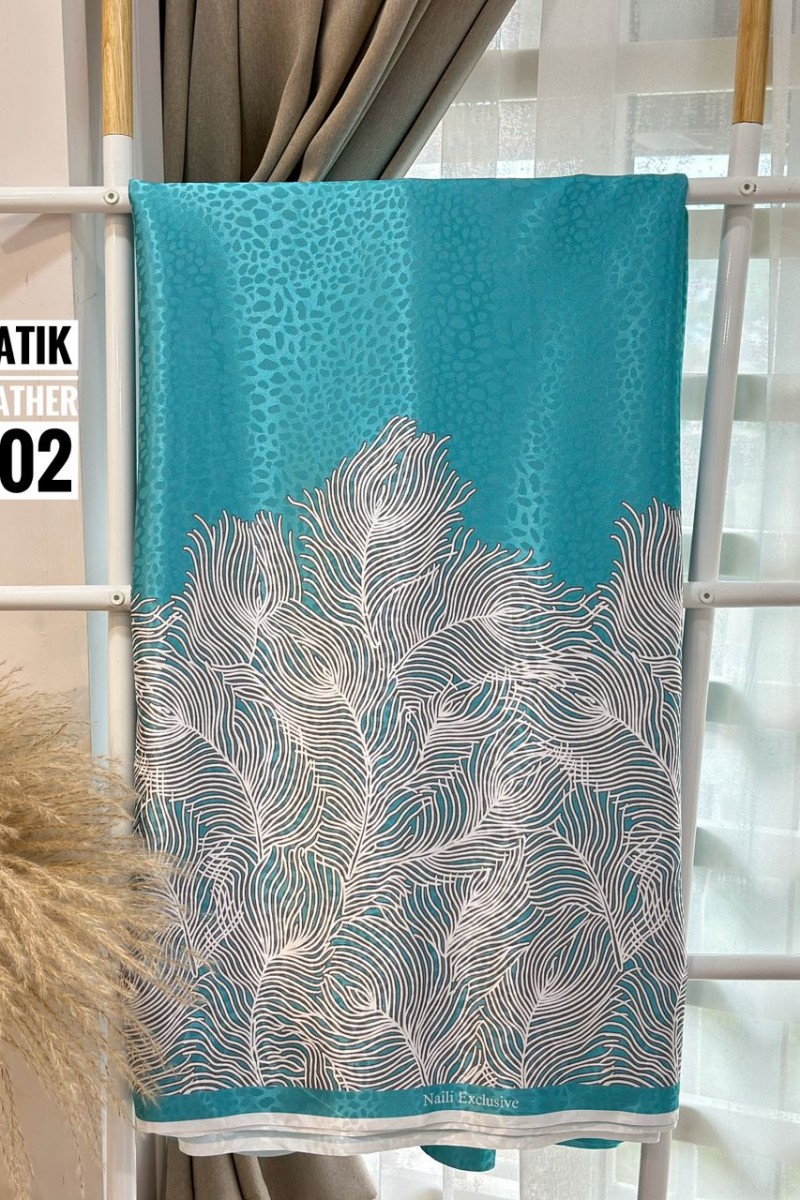 Batik Feather – F02 [Terqoise]