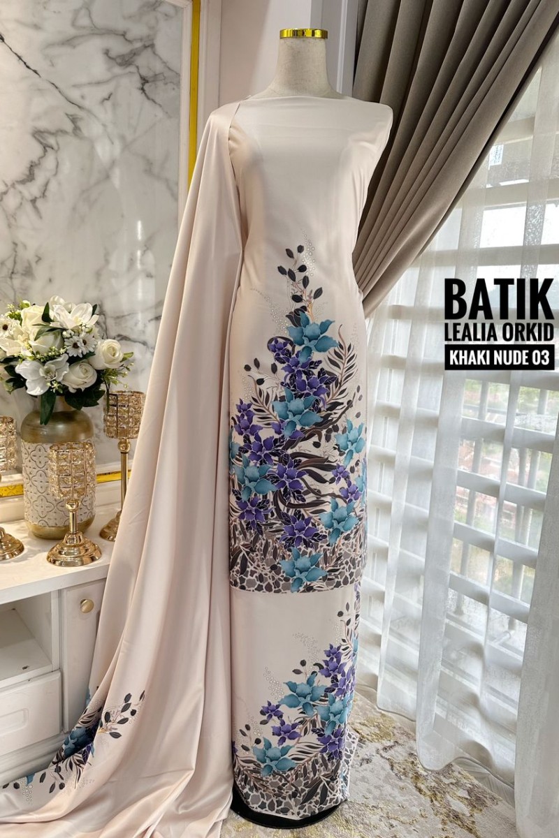 Batik Lealia Orkid – 03 [Khaki Nude]