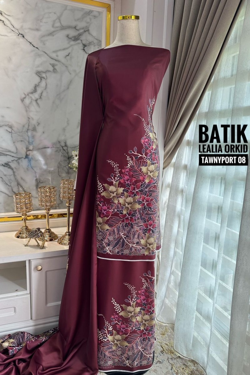 Batik Lealia Orkid – 08 [Tawnyport]