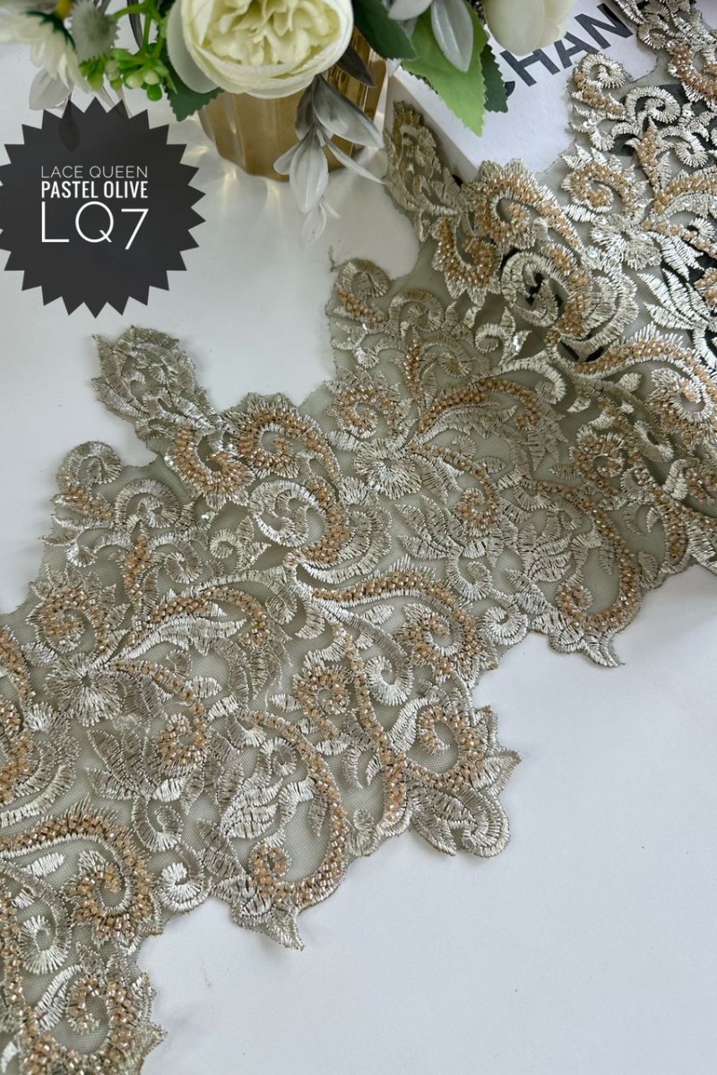 Lace Queen – LQ7 [Pastel Olive]