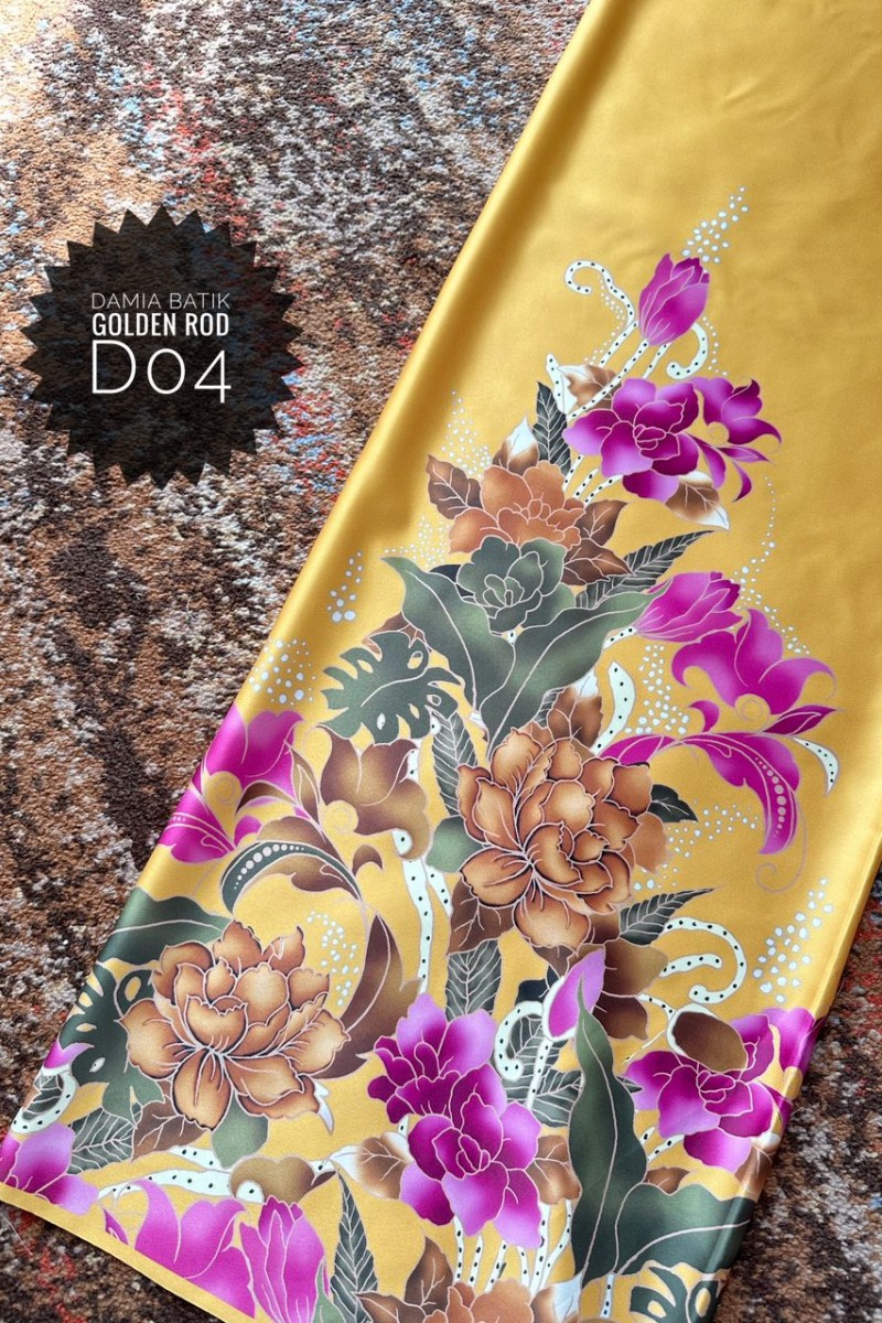 Batik Damia – D04 [Golden Rod]