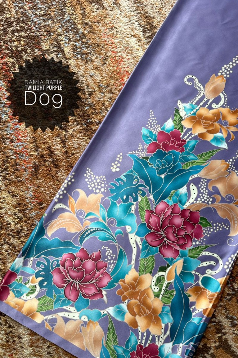 Batik Damia – D09 [Twinlight Purple]