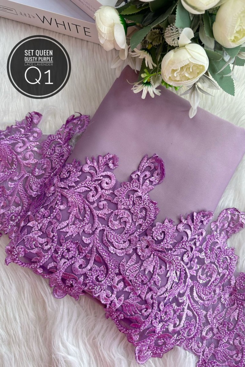 Q1 – Dusty Purple + Lace Lavender