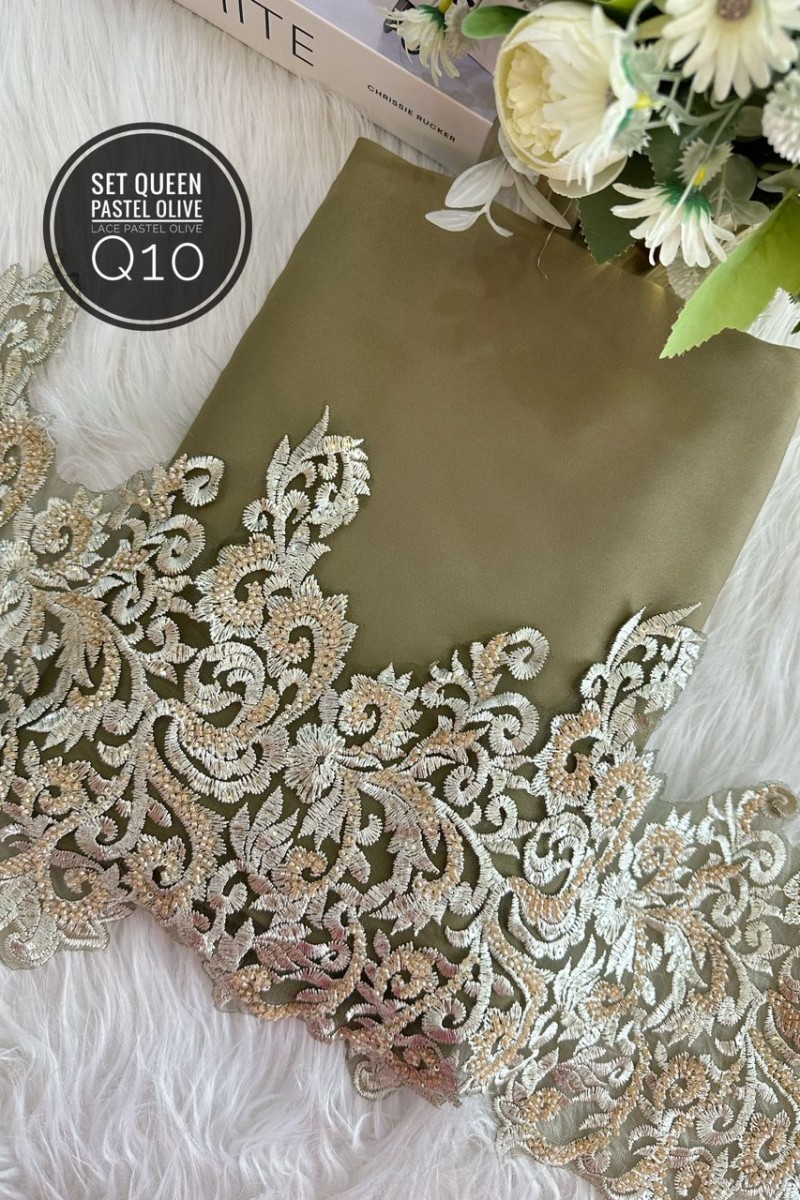 Q10 – Pastel Olive + Lasce Pastel Olive