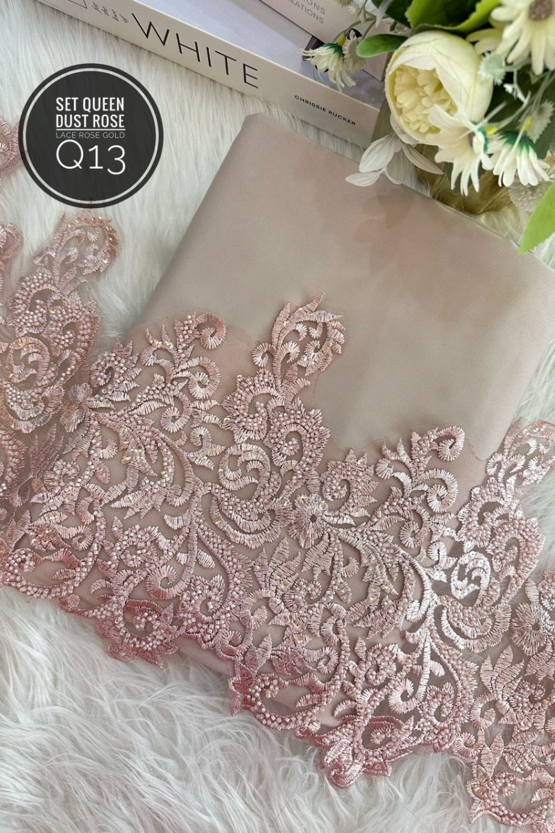 Q13 – Dust Rose + Lace Rose Gold