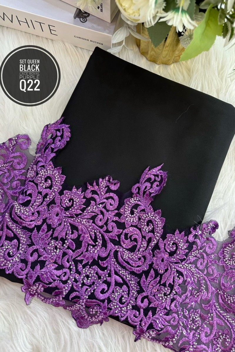 Q22 – Black + Lace Purple