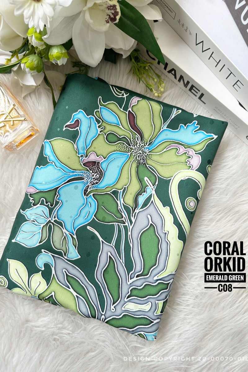 Coral Orkid – C08 [Emerald Green]