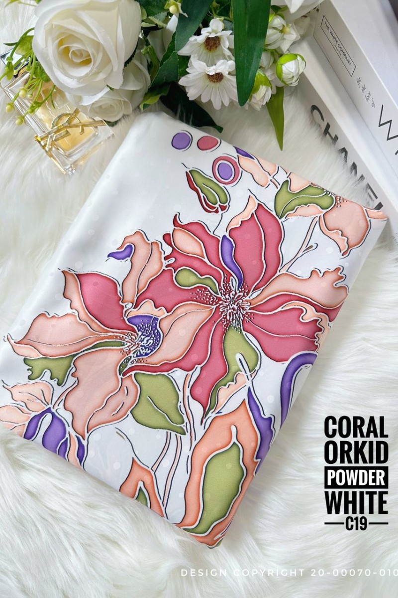 Coral Orkid – C19 [Powder White]