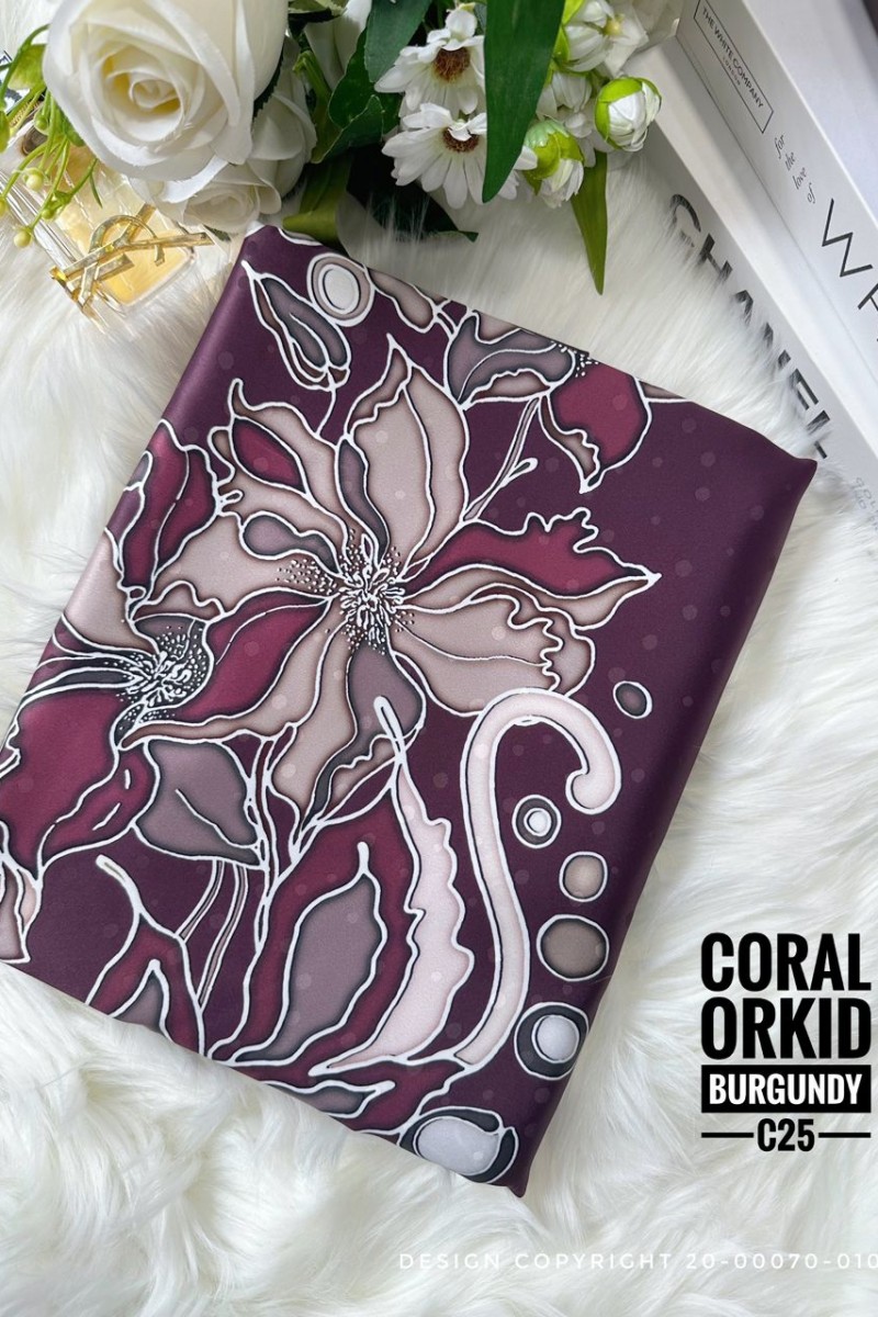 Coral Orkid – C25 [Burgandy]