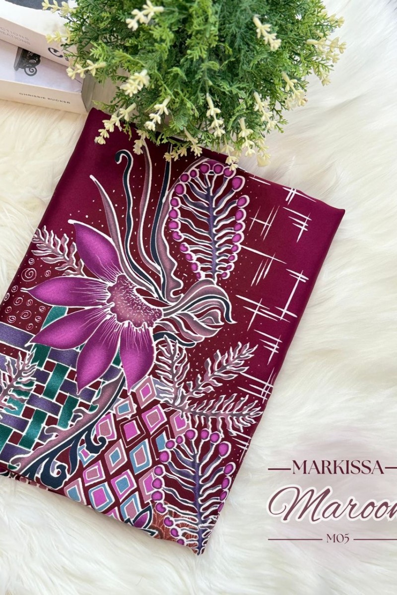 Batik Markissar – M05 [Maroon]