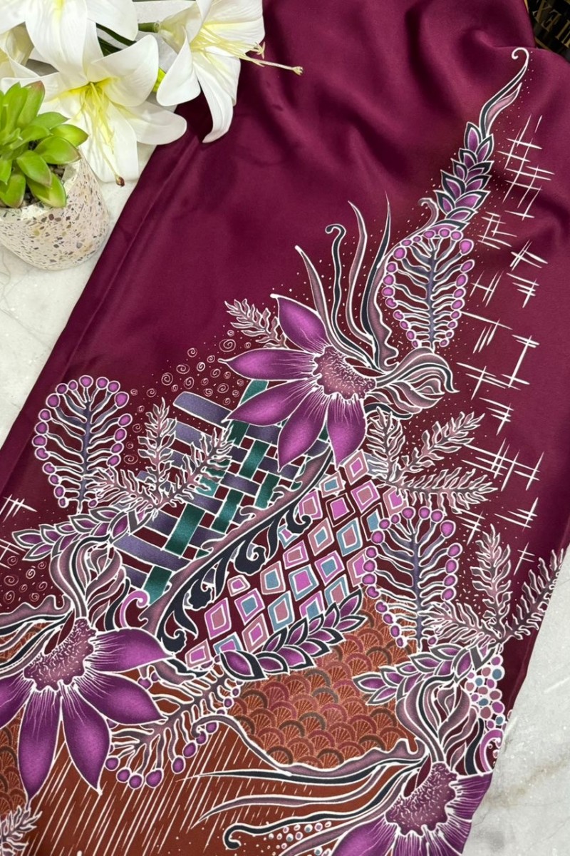 Batik Markissar – M05 [Maroon]
