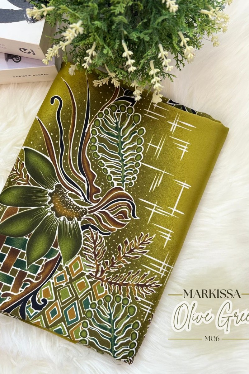 Batik Markissar – M06 [Olive Green]