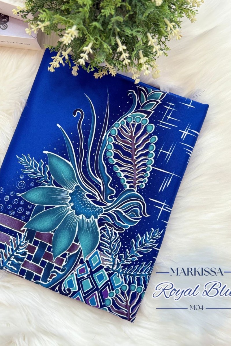 Batik Markissar – M04 [Royal Blue]