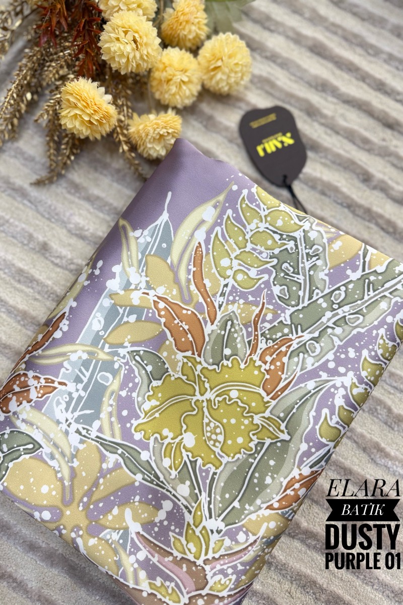 Batik Elara – 01 [Dusty Purple]
